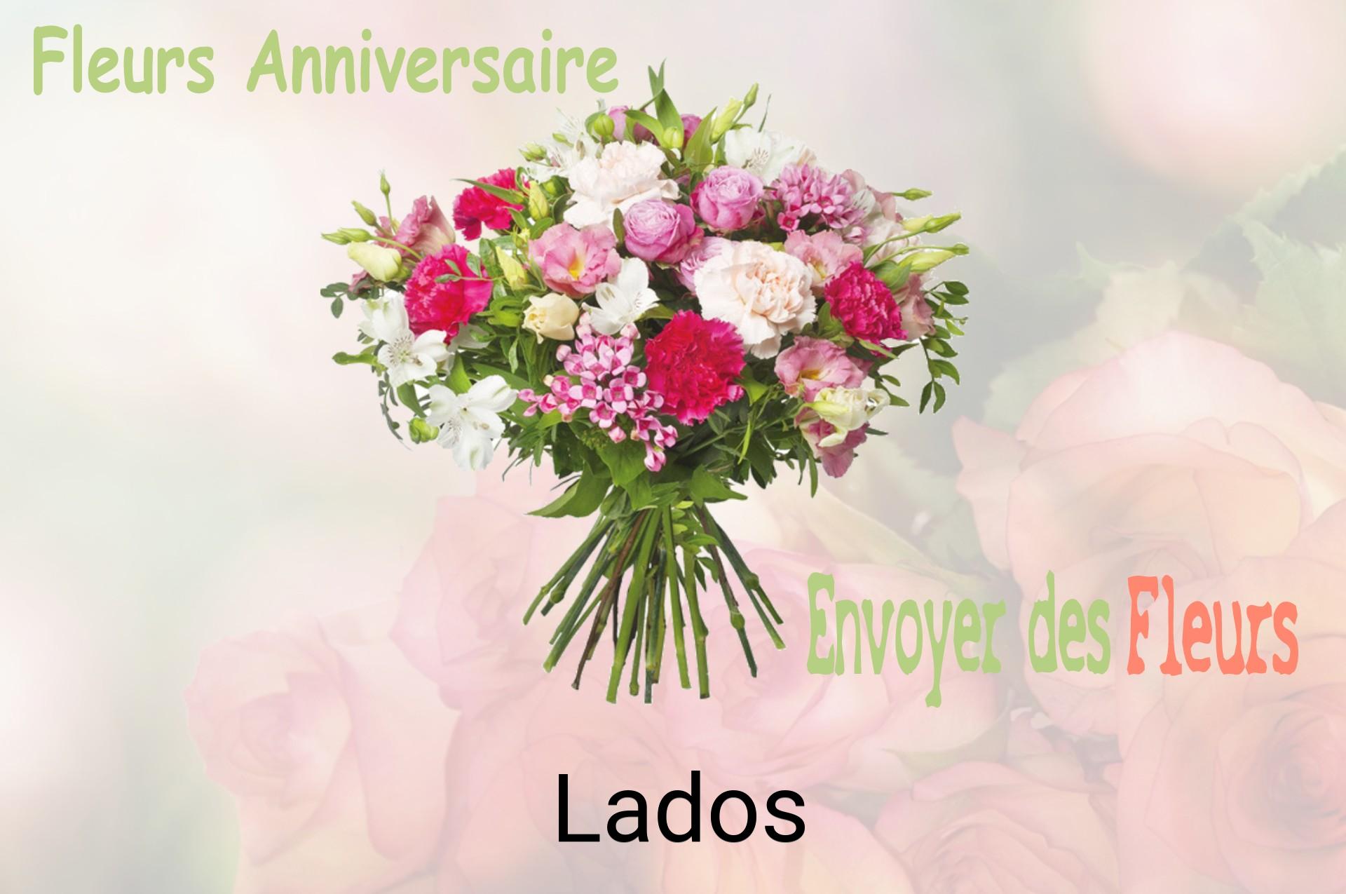 Bouquet de fleurs d’anniversaire livré à Lados
