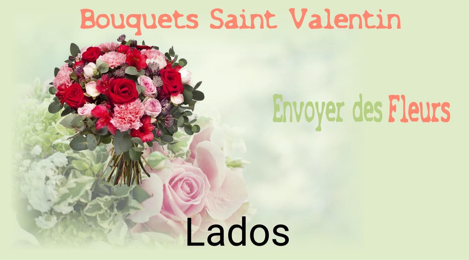 Roses de Saint-Valentin livrées à Lados